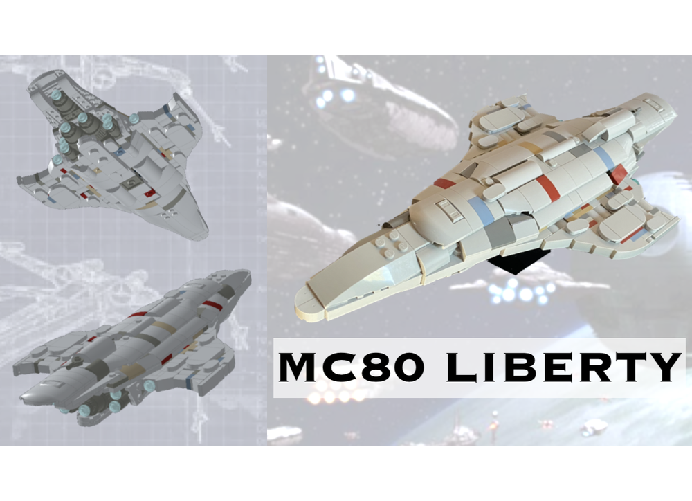 Midi-Scale MC80 Liberty-Class Rebel Cruiser