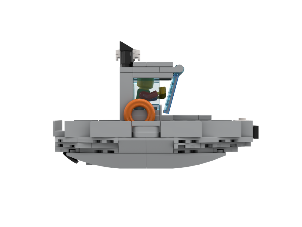 The Boomin' Beaver Barrier Boat MOC