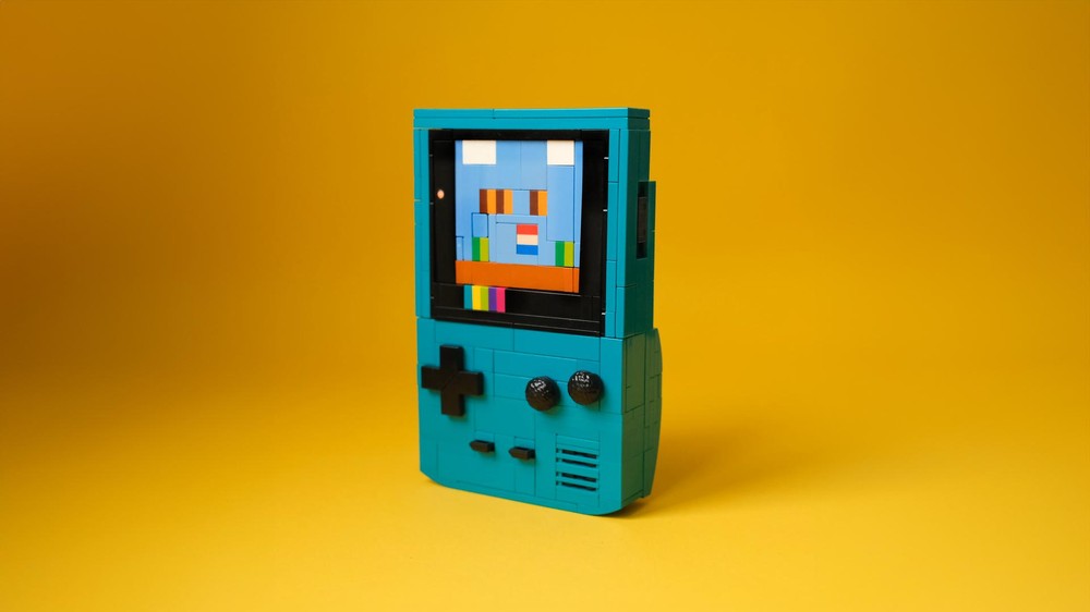 LEGO Game Boy Color Teal – MOCBoxing