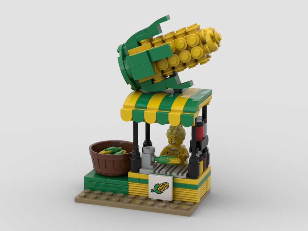 Lego Figure Lego Corn Cob Guy Corn Man Lego Corn Cob Guy LEGO