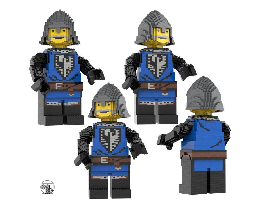 Maxi Figure Black Falcon With Dark Grey Neck Protector