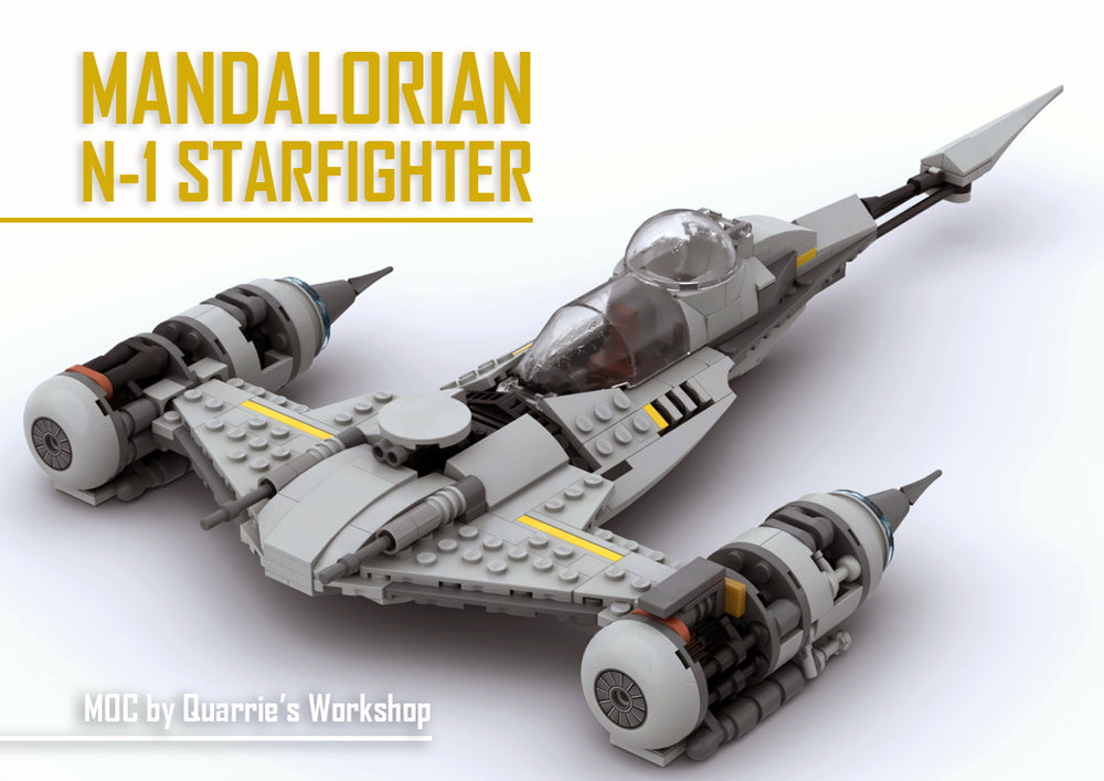 Mandalorian N 1 Starfighter MOC MOCBoxing