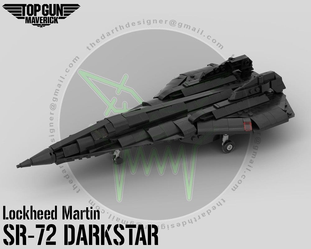 TOP GUN MAVERICK | SR-72 DARK STAR - 1:70 Scale – MOCBoxing®
