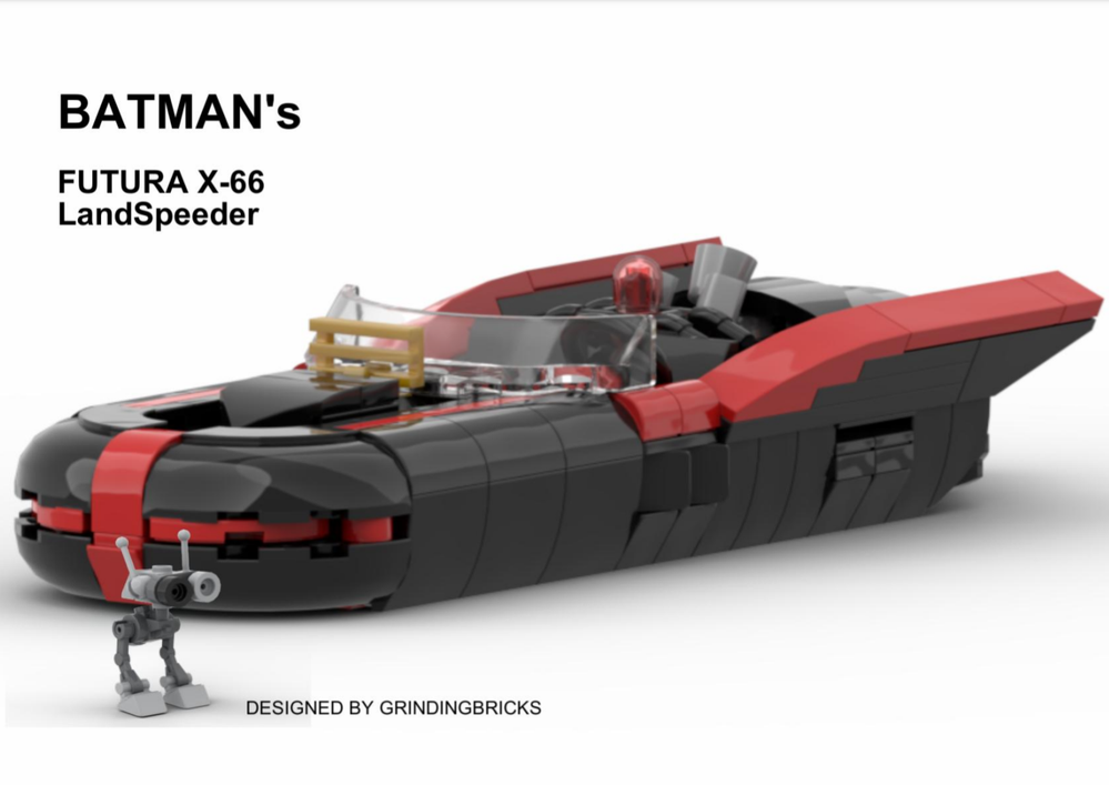 Bat-Man's Futura X-66 LandSpeeder