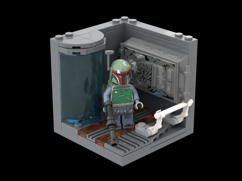 Boba Fett Minifigure Stand