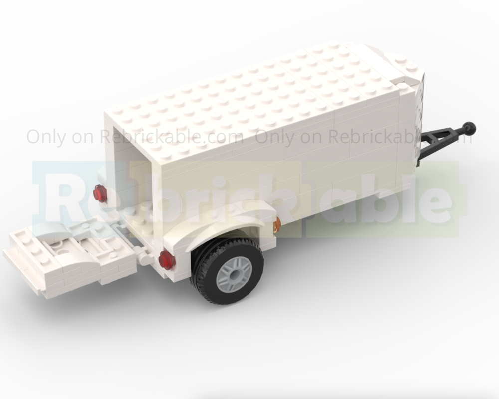 Crew Cab Truck With Custom Trailer!