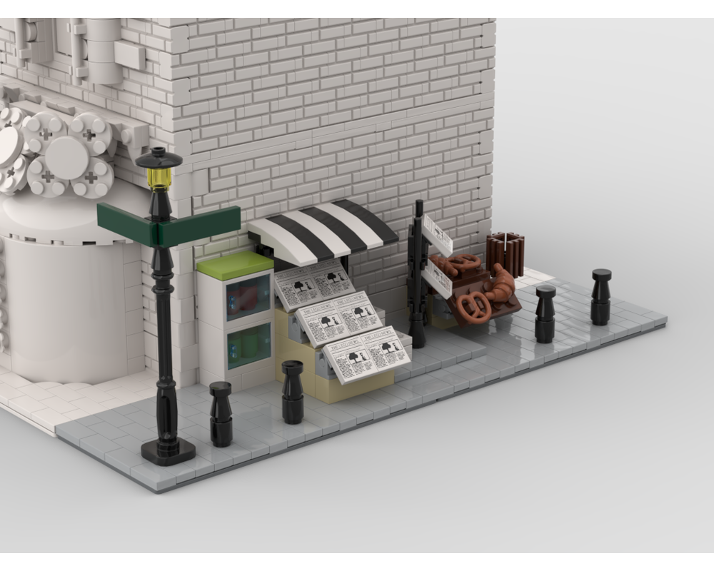 Modular Corner Pack #1+#2 - Turn Every Modular Model Into A Corner