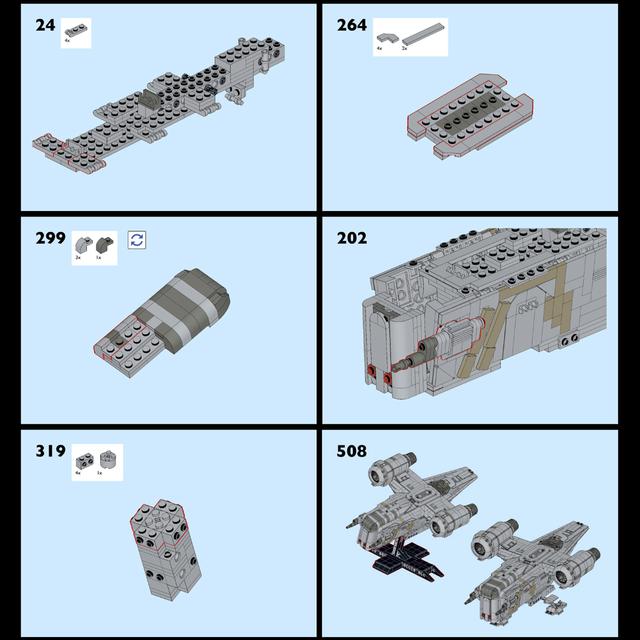 The Razor Crest (Midi-Plus Scale)