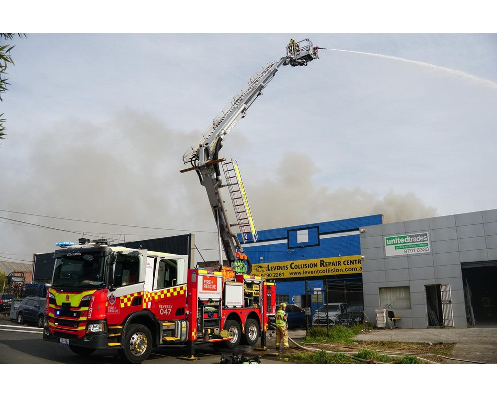 Aerial Pumper Fire Truck