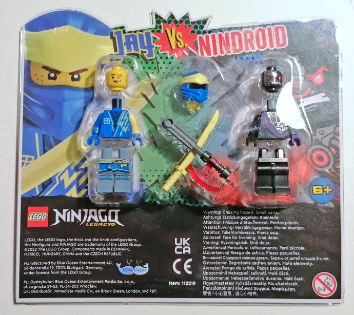 Jay vs. Nindroid blister pack