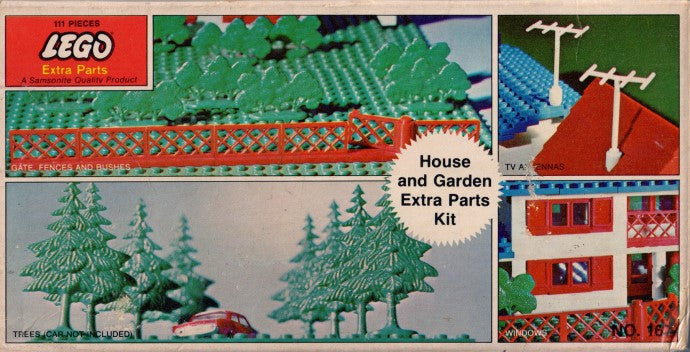 Building Accessory Pack / House and Garden Extra Parts Kit