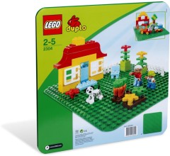 Large Green Building Plate