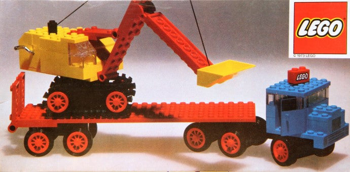 Truck with Excavator