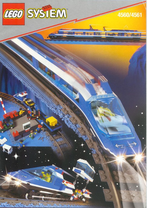 Railway Express with Transformer and Speed Regulator