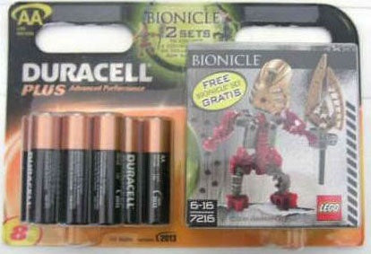 Gold Good Guy - Looking Right (Duracell 8 pack AA) {Turaga Lhikan}