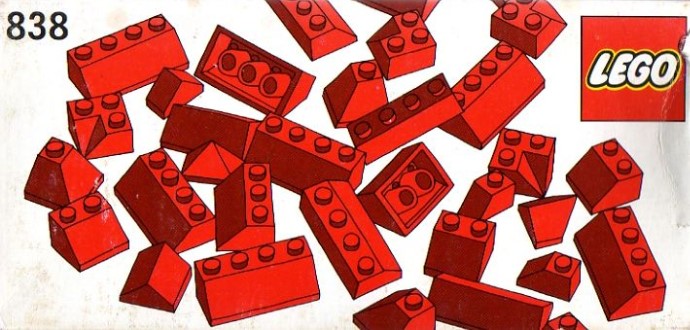 Red Roof Bricks Parts Pack