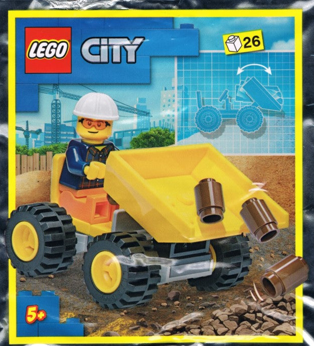 Worker with Tipper Truck foil pack