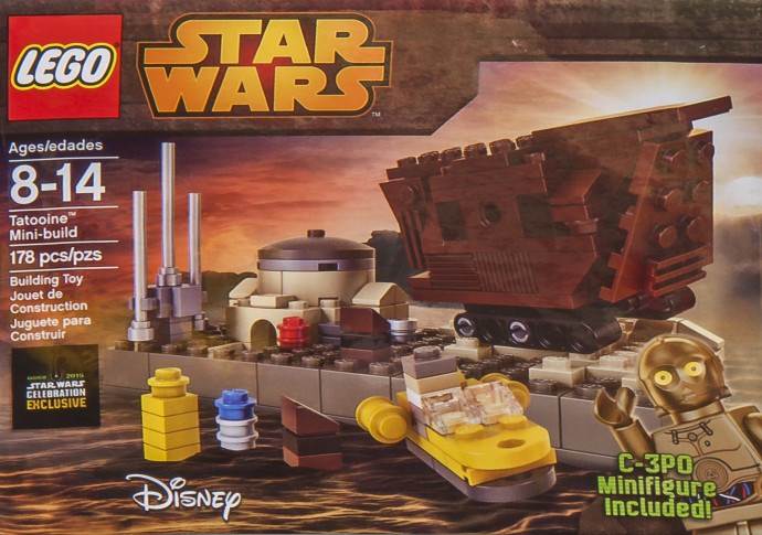 Tatooine Mini-build (with C-3PO) - Star Wars Celebration Anaheim Exclusive