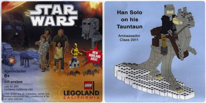 Han Solo on his Tauntaun - Miniland Scale (LLCA Ambassador Pass Exclusive)