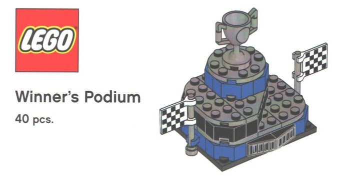 "Toys ""R"" Us Exclusive Build - Winner's Podium"