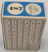 1 x 1 Bricks with Numbers (System)