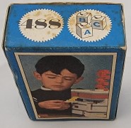 1 x 1 Bricks with Letters (System)