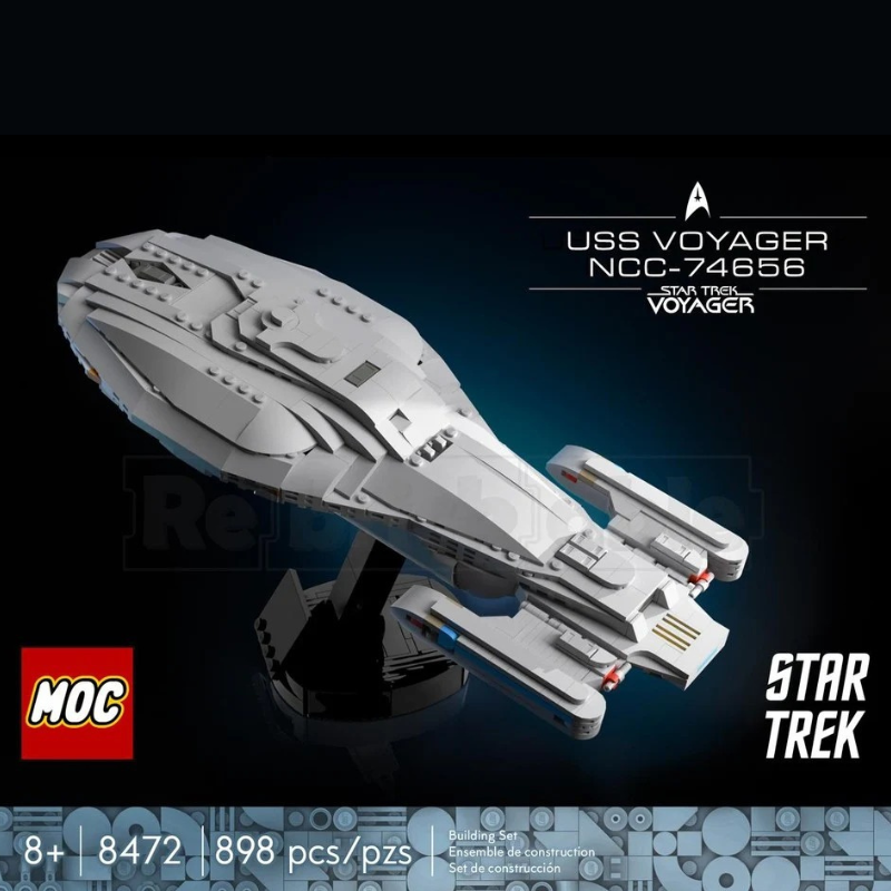 USS Voyager (NCC-74656) Midi Scale — Star Trek: Voyager/Picard/Lower Decks