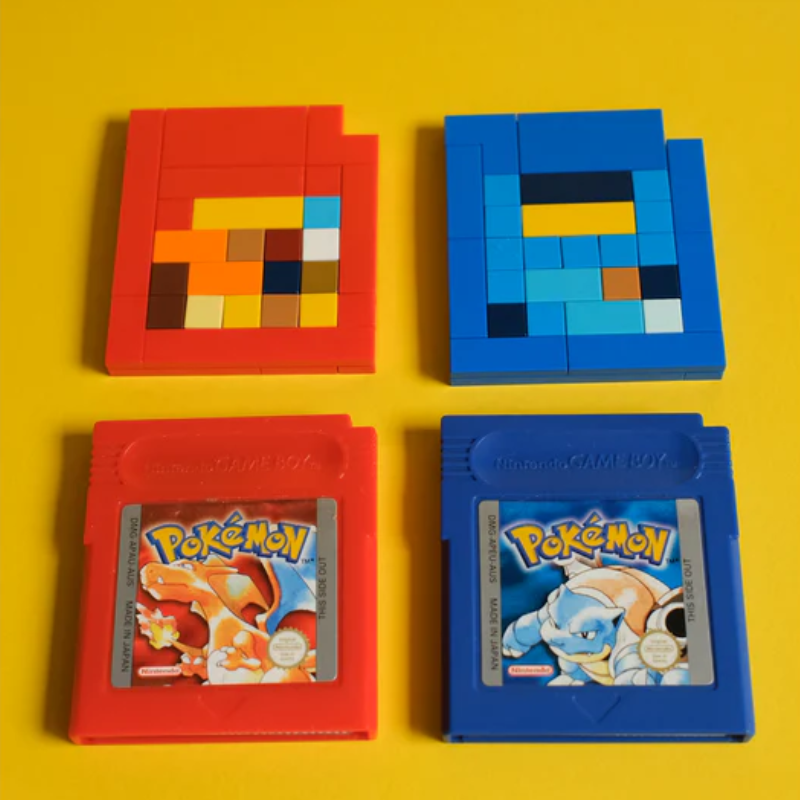 Gameboy Games: Pokemon Red, Pokemon Blue, Tetris, Zelda