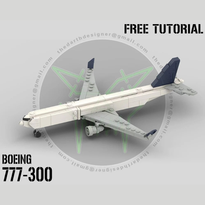 BOEING 777-300 - 1:300 Scale