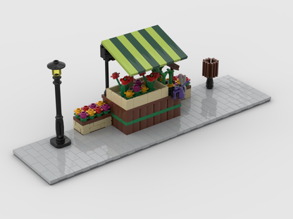 Modular Corner Flower Stand | Turn Every Modular Model Into A Corner