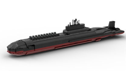 Nuclear Submarine TYPHOON | Project 941 Акула - 1:300 Scale