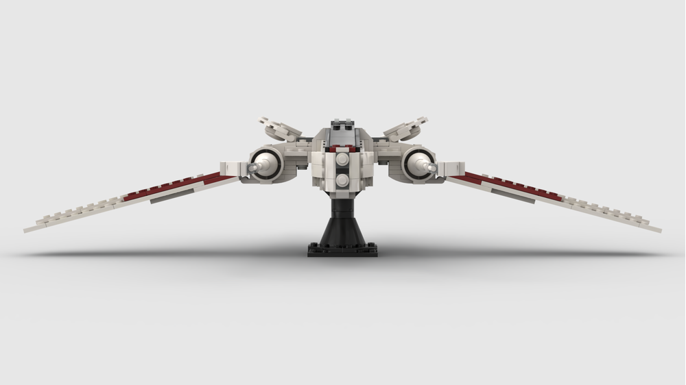 Vector Starfighter High Republic Minifigure Scale