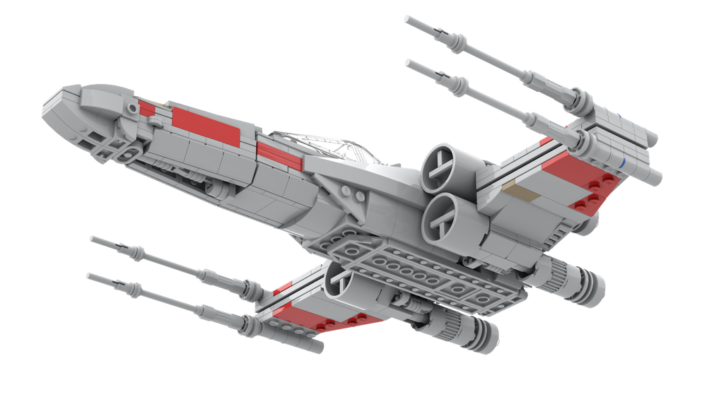 Gray Red Five T65b Starfighter (2.0 Update)