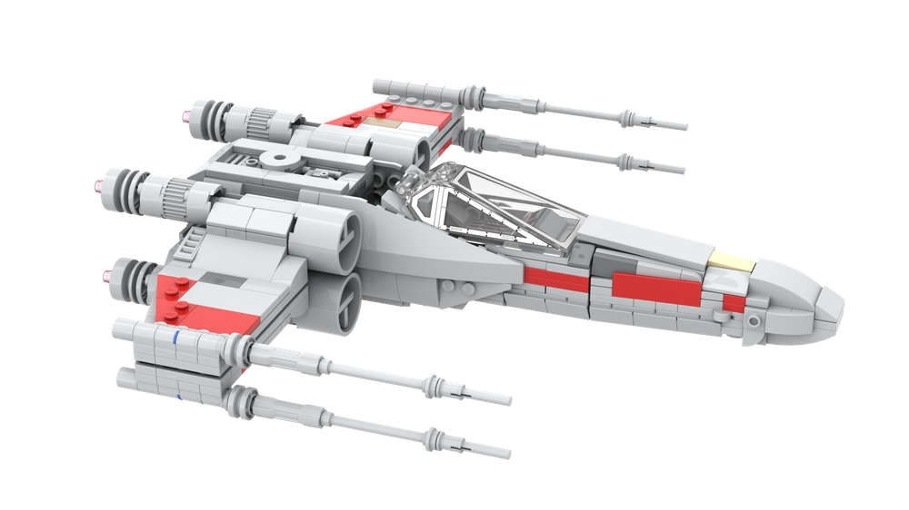 Gray Red Five T65b Starfighter (2.0 Update)