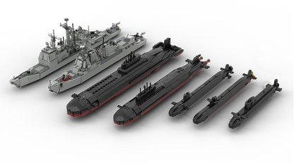 Nuclear Submarine TYPHOON | Project 941 Акула - 1:300 Scale