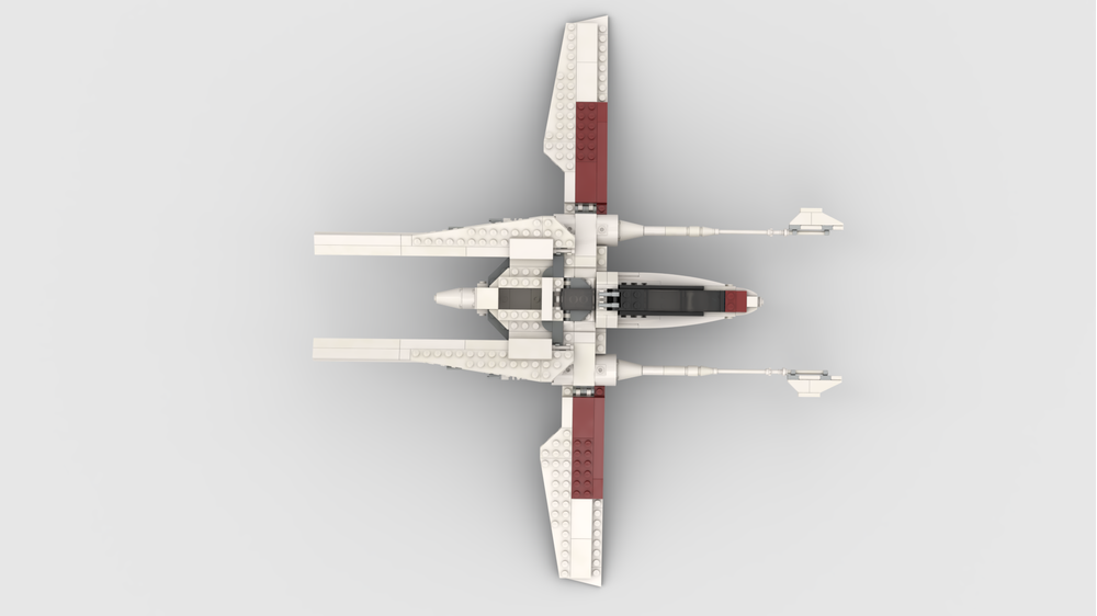 Vector Starfighter High Republic Minifigure Scale