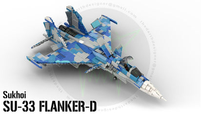 Sukhoi | SU-33 Flanker D - 1:34 Scale