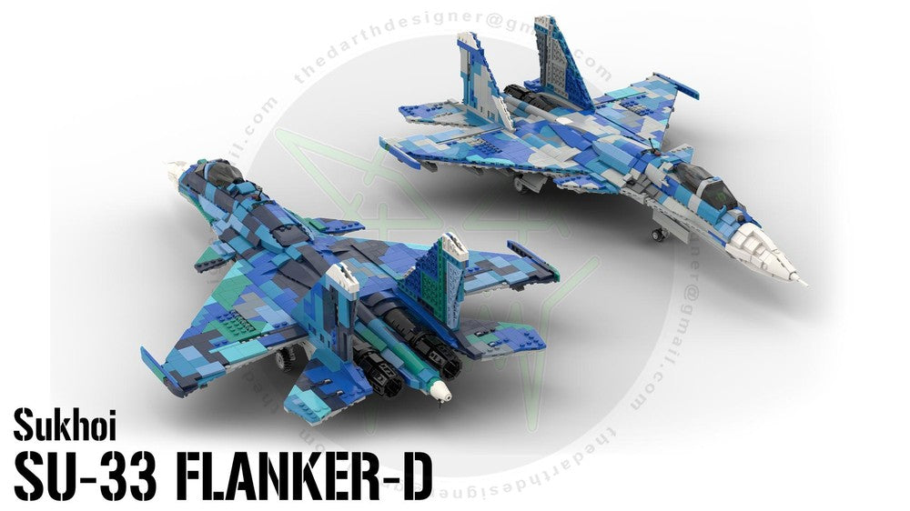 Sukhoi | SU-33 Flanker D - 1:34 Scale