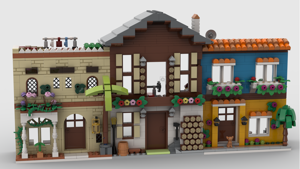 40583 Houses Of The World 1 Modular