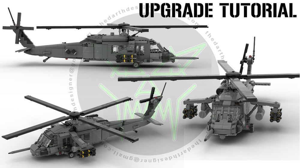 Sikorsky | MH-60 ARMED BLACK HAWK | Upgrade TUTORIAL - 1:35 Scale