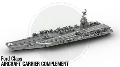 Ford Class | Aircraft Carrier Complement - 1:300 Scale