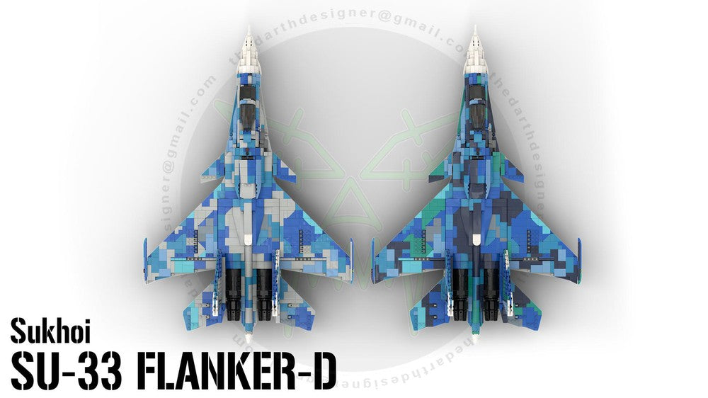 Sukhoi | SU-33 Flanker D - 1:34 Scale