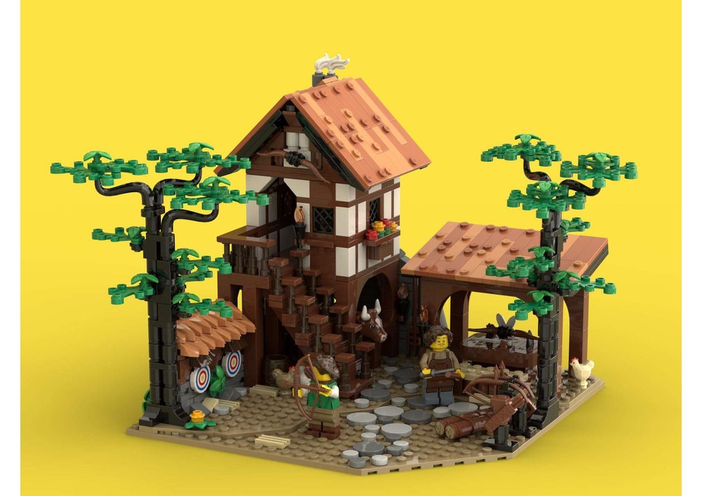 Lion Knights' Archery Range (Fitting To 10305)