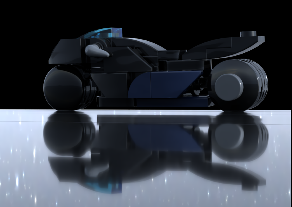 1992 Batcycle For 76271 The Animated Series Gotham City™