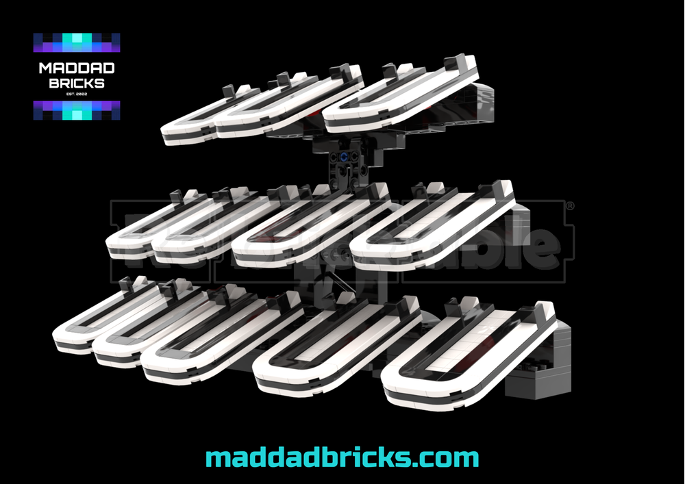 Display Stand For 71049 F1 Collectible Race Cars