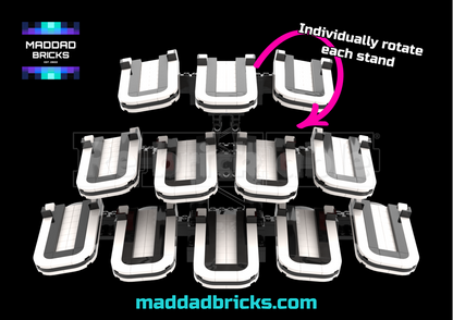 Display Stand For 71049 F1 Collectible Race Cars