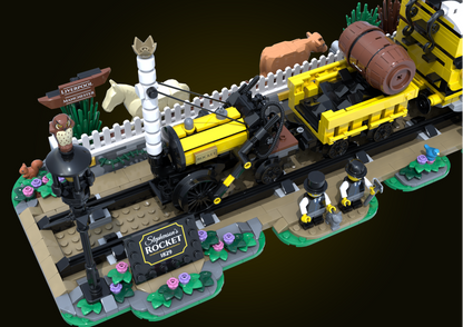 Stephenson's Rocket Display Set