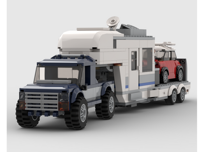 Wide (Car) Toy Hauler Camper Trailer