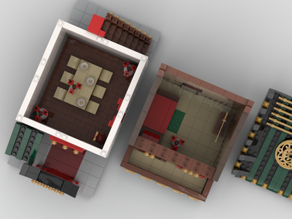 Modular China Town Street | Build From 6 MOCs