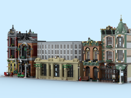 Avengers Tower Base 48X32 - Compatible With Set 76269 (Mark 1)